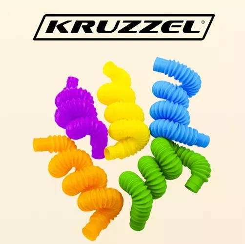 Tubes/tubes sensoriels - 10 pcs. Kruzzel 19739