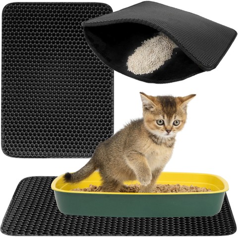 Matte - Fußmatte unter dem Katzenklo