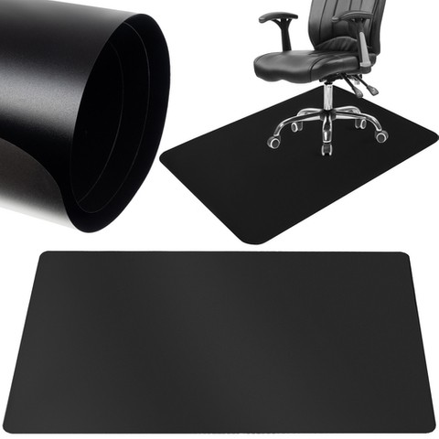 Stuhlschutzmatte 90x130cm RUHHY - schwarz