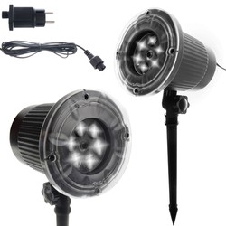 LED-Projektor für Weihnachtshaus-Schneeflocken
