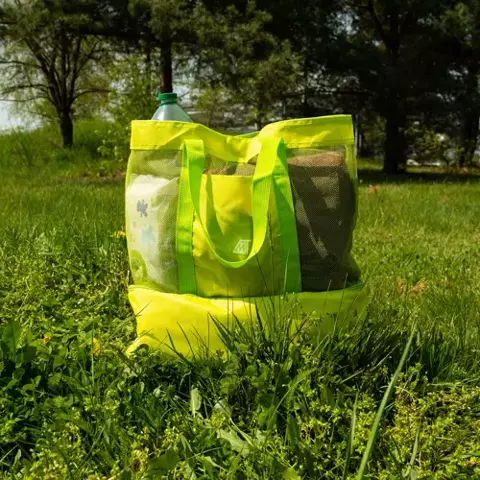 Izoliuotas paplūdimio/pikniko krepšys