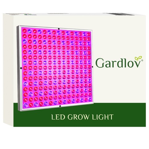 Lempa / skydelis 225 LED augalų augimui