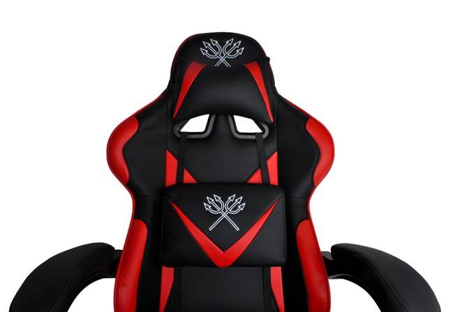 Žaidimų kėdė - juoda ir raudona MALATEC
