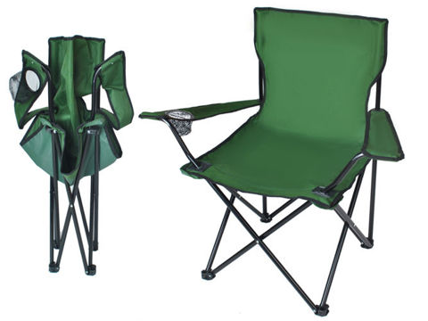 Krzesło wędkarskie zielone K8003
