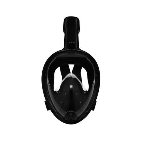 Maska do snorkowania pełnotwarzowa  L/XL czarna