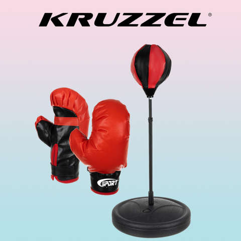 Боксерский комплект - груша + перчатки ZB16953