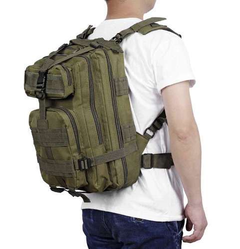 Зеленый военный рюкзак XL