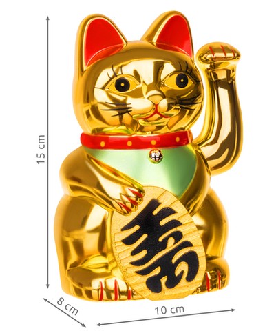 Китайская кошка - золотая