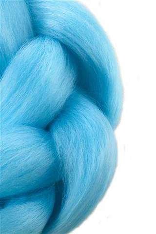 Косички из синтетических волос - синие