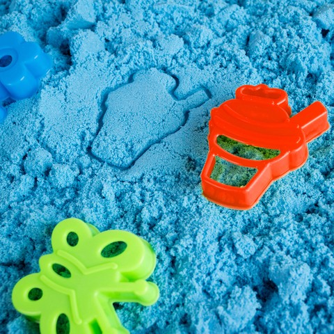 Креативный песок - песочница + формочки P9095