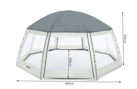 Палатка для бассейна 600 x 600 x 295 см BESTWAY 58612