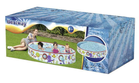 Расширяющийся бассейн для детей 152x25см BESTWAY 55029