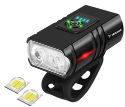 4T6 USB велосипедный фонарь + задний фонарь